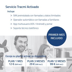 Planes de suscripción Relojes de Teleasistencia para mayores
